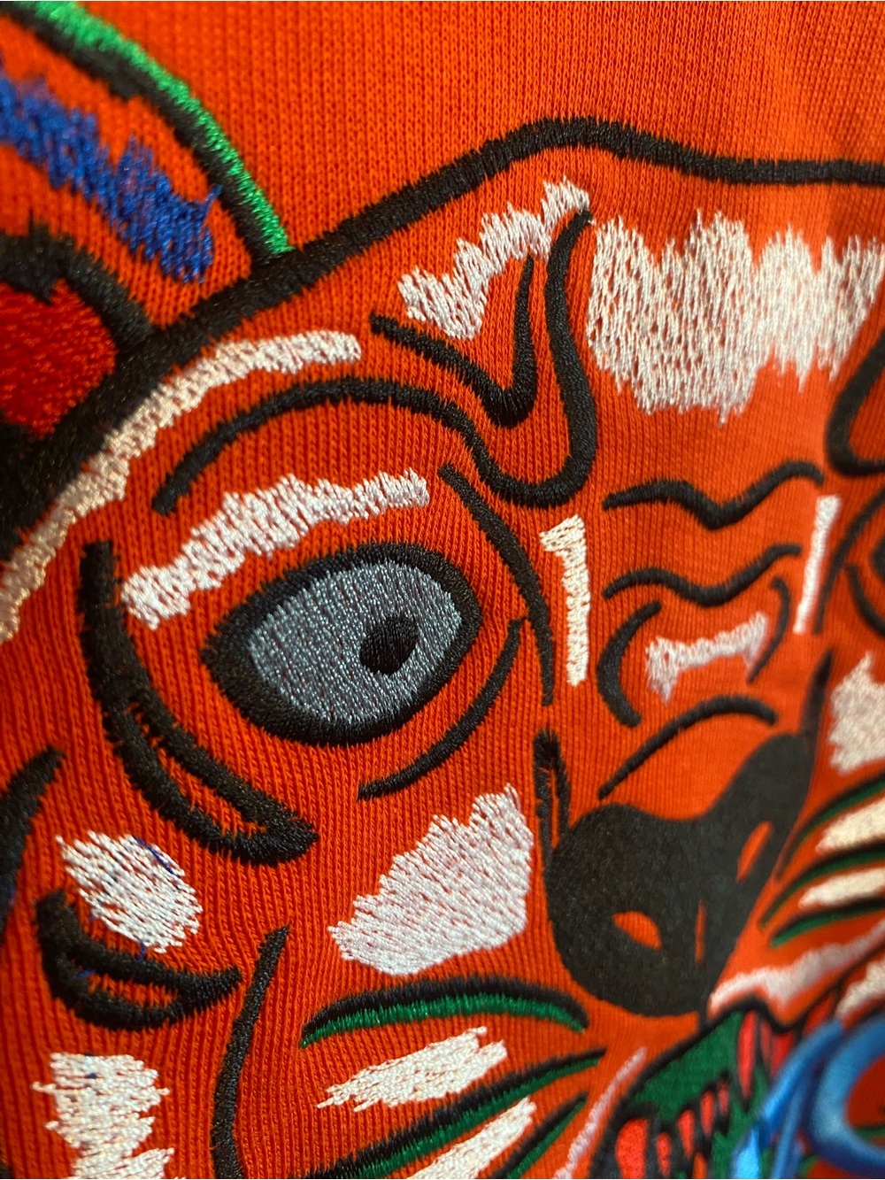 Kenzo Tiger Sweatshirt (cropped, drawstring hem) - Picture 3 of 6